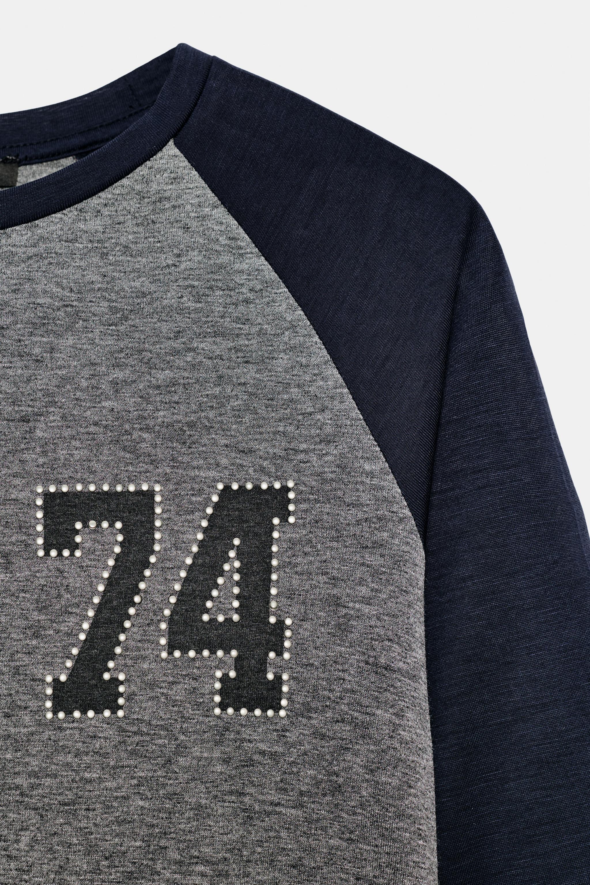 NUMBER STUD T-SHIRT